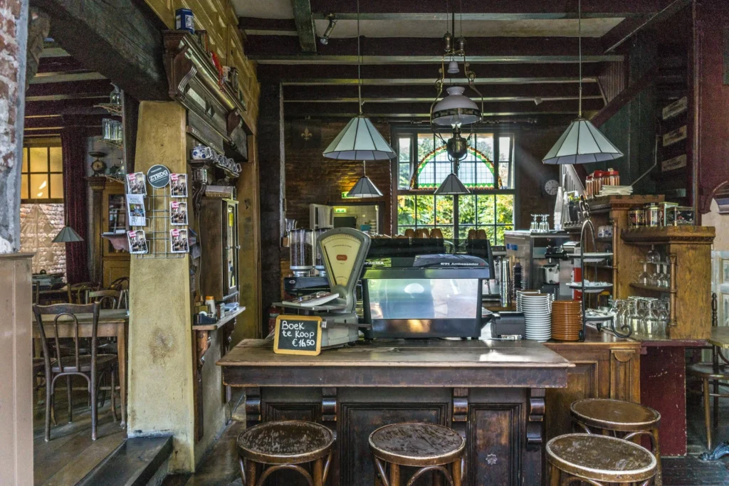 Historic European coffeehouse showing early coffee culture in Europe - Coffee Expert